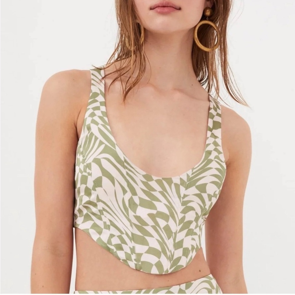 NWT For Love & Lemons "Nomi" Top Size Small - Picture 2 of 6